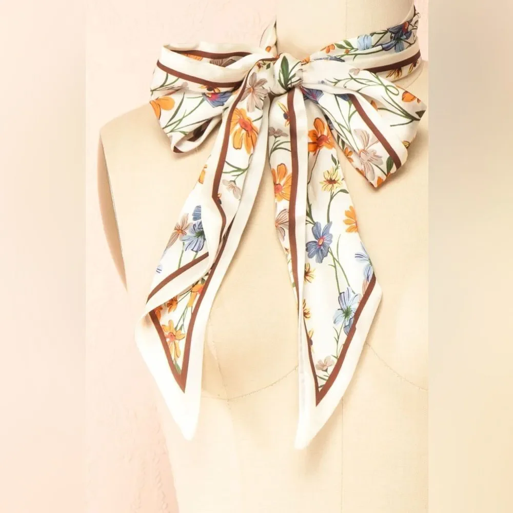 Floral Print Scarf P93